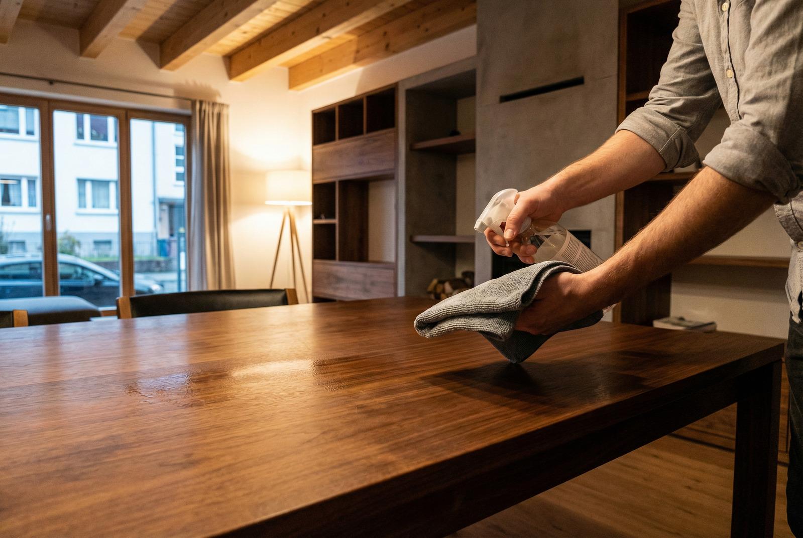 Genug vom Staub auf den Möbeln? Ein natürlicher Inhaltsstoff verlängert die Sauberkeit ohne Anstrengung