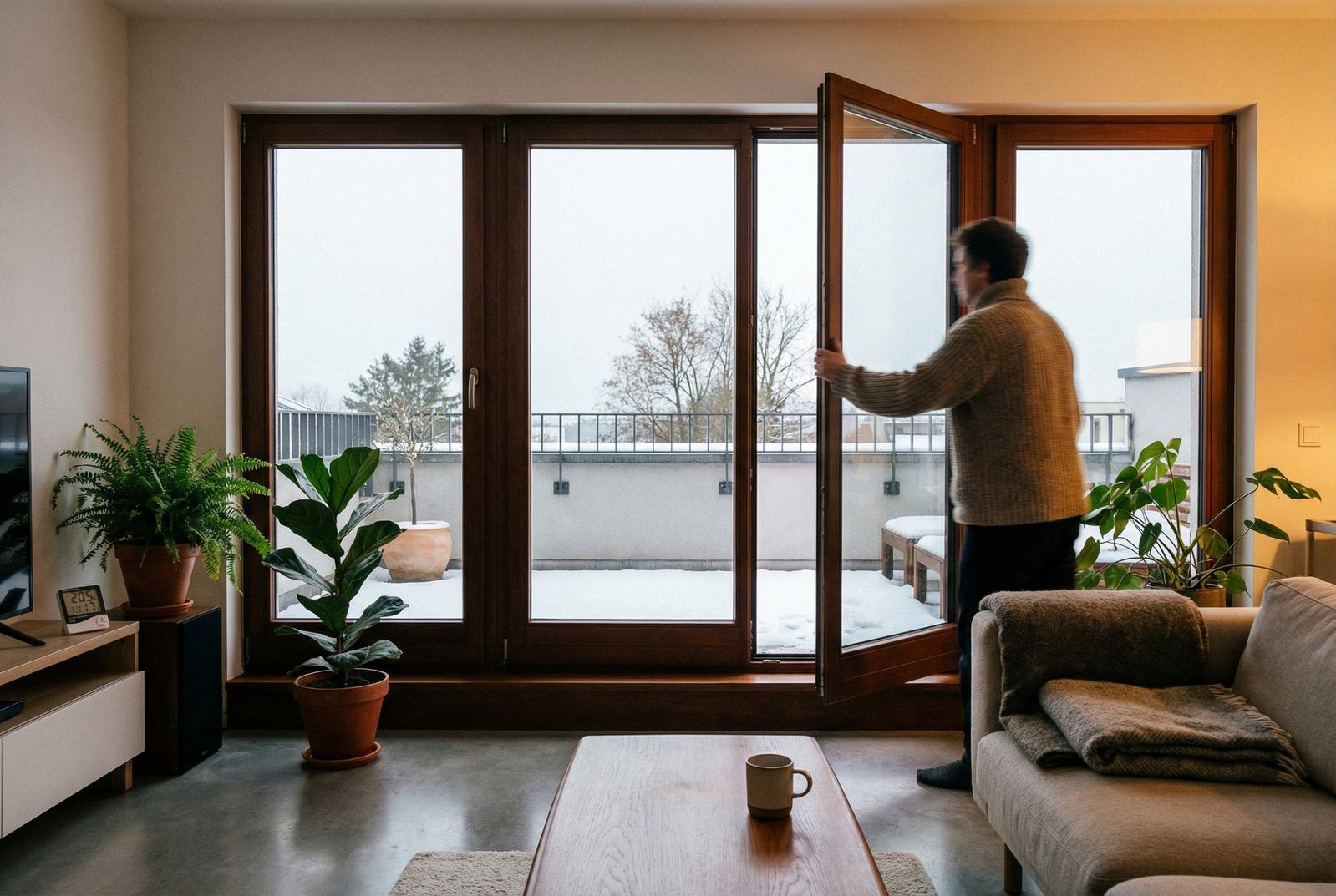 Lüften im Winter ohne das Haus auszukühlen: die richtige Methode, um die Luft zu erneuern ohne die Temperatur sinken zu lassen