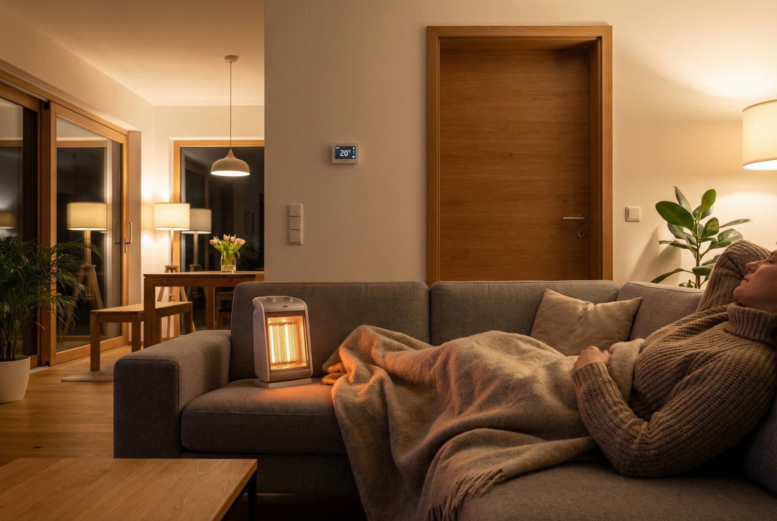 Zusatzheizung: Dieser häufige Reflex scheint Geld zu sparen, lässt die Rechnung aber stark steigen