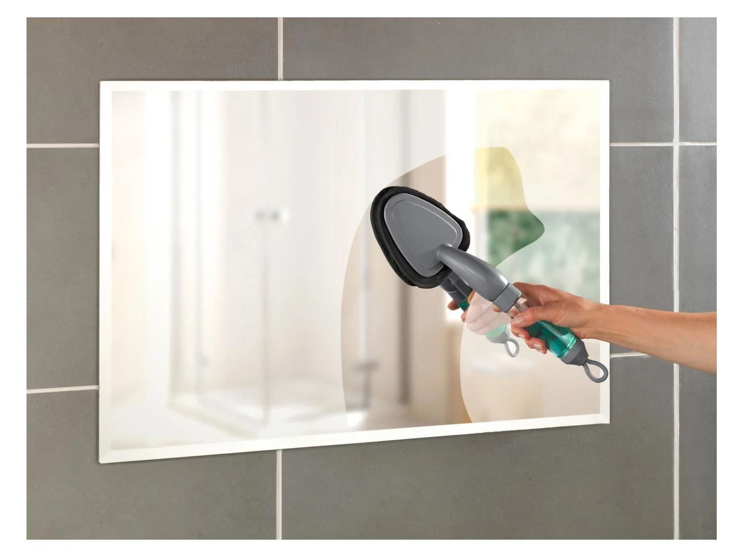 Reinigungswischer 2in1, mit großem Wasserbehälter