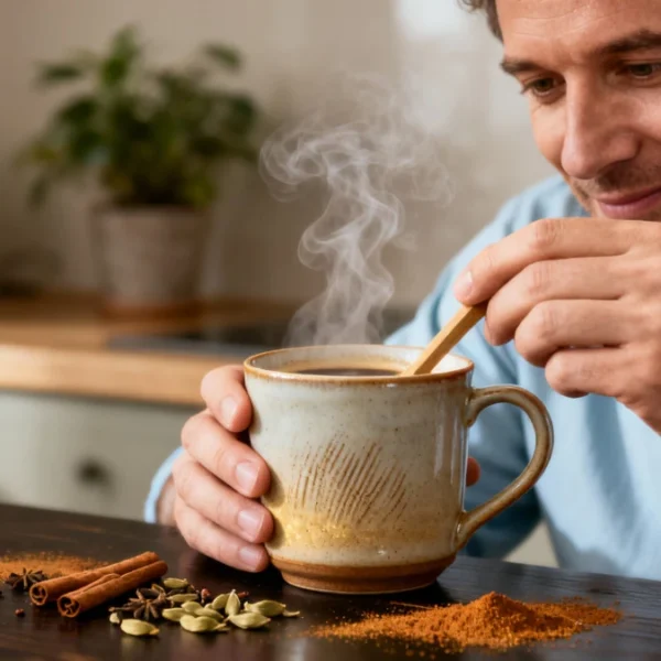 “Ein Gastroenterologe verrät: Diese Gewürze im Kaffee revolutionieren Ihr Morgenritual!”